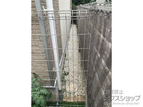 YKKAPのフェンス・柵 イーネットフェンスA1F型 自由柱施工 施工例