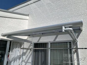LIXIL リクシル(トステム)のバルコニー屋根 パワーアルファ F型 ルーフタイプ 単体 積雪〜30cm対応 施工例