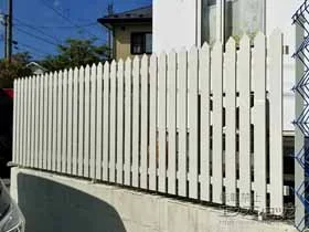 四国化成のフェンス・柵 テネシーフェンス N1型 自由支柱施工 施工例