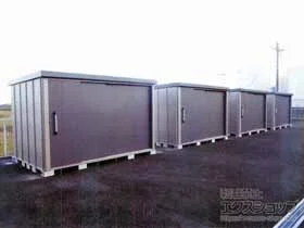 サンキンの物置・収納・屋外倉庫 エスケーエイト SK8-180 一般型 3000×2000×1940 SK8-180-GK 施工例