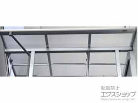 のバルコニー・ベランダ屋根 ソラリア F型 屋根タイプ 単体 積雪〜20cm対応 施工例