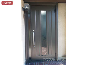 玄関ドアの施工例一覧 標準高さ 標準幅 アルミ仕様 玄関ドアならエクスショップ