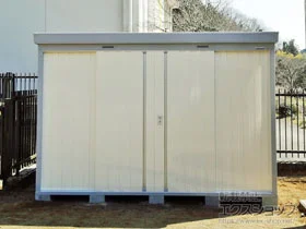 イナバの物置・収納・屋外倉庫 ネクスタ 一般型 3050×1370×2075 NXN-45S-FW 施工例