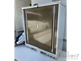 イナバの物置・収納・屋外倉庫 シンプリー 一般型 1520×615×1603 MJX-156D-TB 施工例