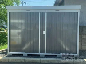 イナバの物置・収納・屋外倉庫 ネクスタ 一般型 3050×950×2075 NXN-29S-PG 施工例