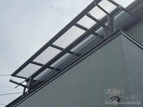 LIXIL(リクシル)のバルコニー屋根 スピーネ F型 屋根タイプ 単体 積雪〜20cm対応 施工例