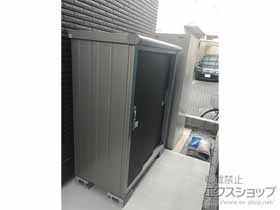 の物置・屋外倉庫 エスモ 一般型 1200×650×1501 ESE-1206E-DW 施工例