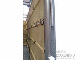 タカショーのフェンス e-バンブーユニット 建仁寺垣 高尺タイプ片面仕様 施工例