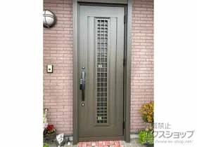 LIXIL リクシル(トステム)の玄関ドア リシェント玄関ドア3 アルミ仕様 片開き仕様(ランマ無)R C84N型 ※手動仕様 施工例