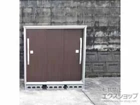 ヨドコウの物置・収納・屋外倉庫 エスモ 一般型 1350×774×1313 ESF-1307G-WC 施工例