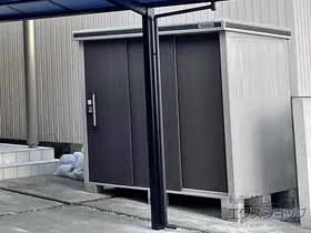 ヨドコウの物置・収納・屋外倉庫 エルモ 一般型 2220×1520×2120 LMD-2215-DW 施工例