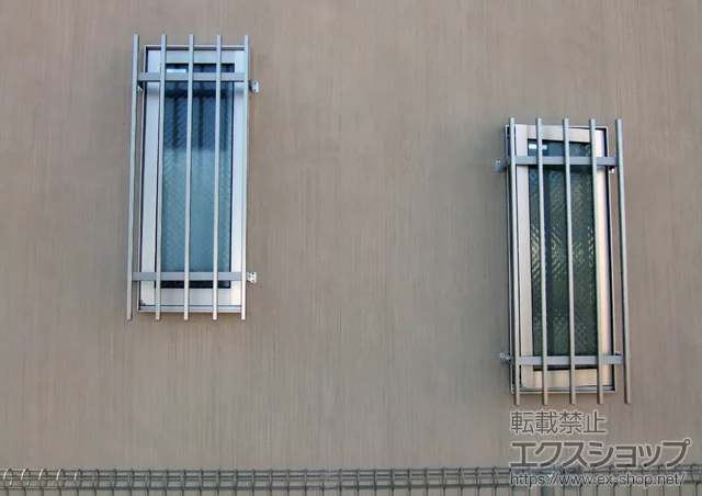 神奈川県名古屋市のの面格子・窓格子、フェンス・柵 アルミ面格子 A型 施工例