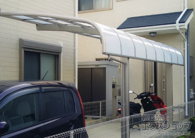 愛知県名古屋市のLIXIL リクシル(トステム)のカーポート テールポートシグマIII 積雪〜30cm対応 施工例