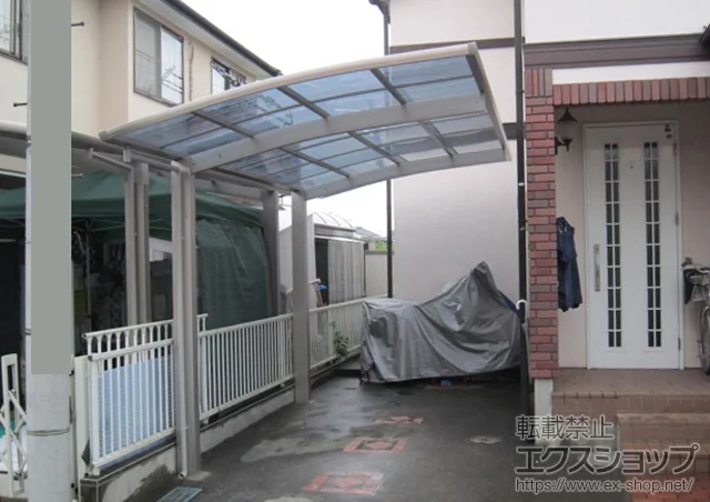 東京都国分寺市のLIXIL(リクシル)のカーポート プレシオスポート 積雪〜20ｃｍ対応 施工例