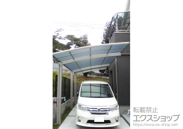 大阪府西尾市のValue Selectのカーポート レイナポート 延長 積雪〜20cm対応 施工例