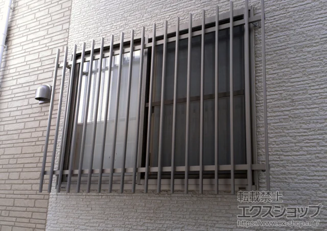 埼玉県名古屋市のの面格子・窓格子、フェンス・柵 アルミ面格子A型 施工例