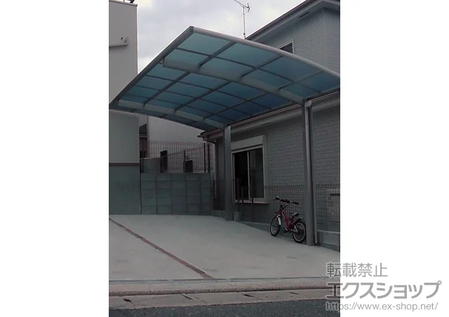 福岡県横浜市のLIXIL リクシル（トステム）のカーポート レイナポート 積雪〜20cm対応 施工例