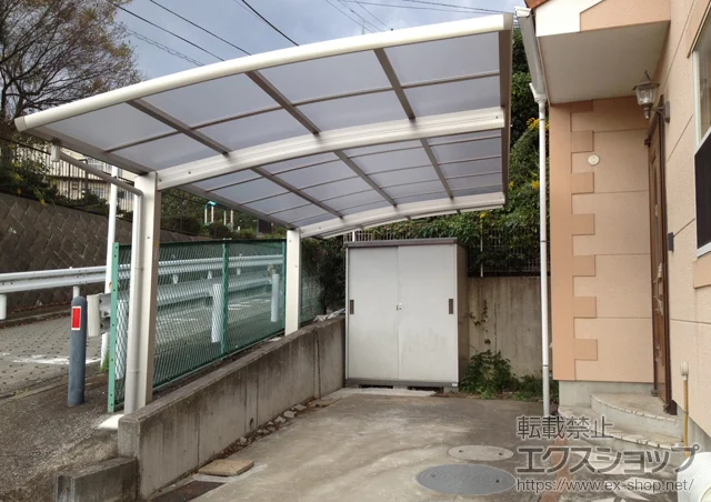 神奈川県大阪市のYKKAPのカーポート レイナポートグラン　積雪〜20cm対応 施工例