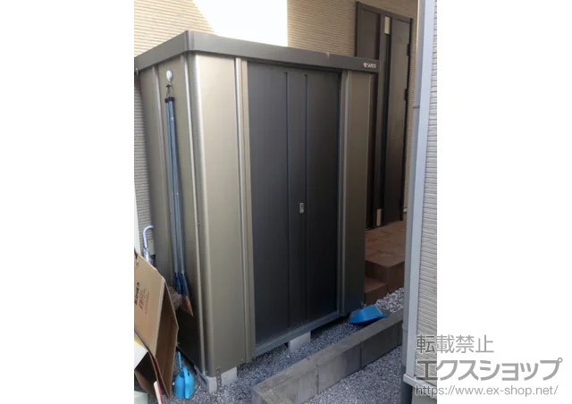 東京都白山市のイナバの物置・収納・屋外倉庫 エスケーセブン SK7-35 一般型（ SK7-35 ）＋α棚板棚柱セット　×1セット 施工例