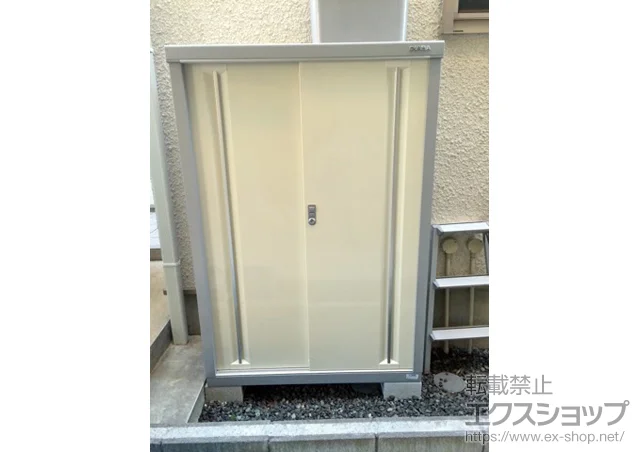 神奈川県明石市のヨドコウの物置・収納・屋外倉庫 シンプリー 一般型（MJN-114DP） 施工例