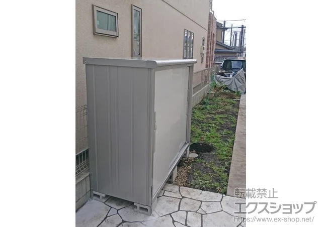 神奈川県横浜市のヨドコウの物置・収納・屋外倉庫 エスモ 一般型(ESD-1807EGL) 施工例