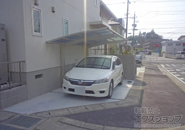 愛知県名古屋市のLIXIL リクシル（トステム）のカーポート レイナポートグラン　積雪〜20cm対応 施工例