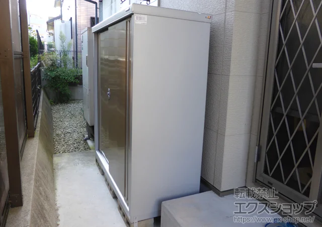 福岡県豊田市のイナバの物置・収納・屋外倉庫 シンプリー 一般型(MJN-156D) 施工例
