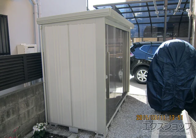東京都栗東市のタクボの物置・収納・屋外倉庫 Mr.ストックマンダンディ 一般型(ND-2512) 施工例