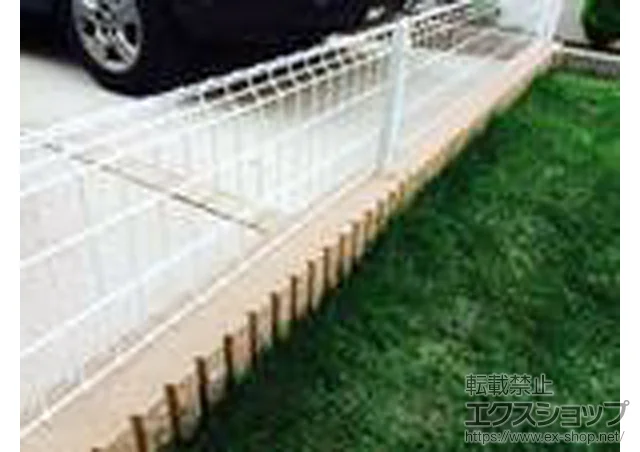 福岡県瀬戸市のグローベンのフェンス・柵 ハイグリッドフェンスUF8型 施工例
