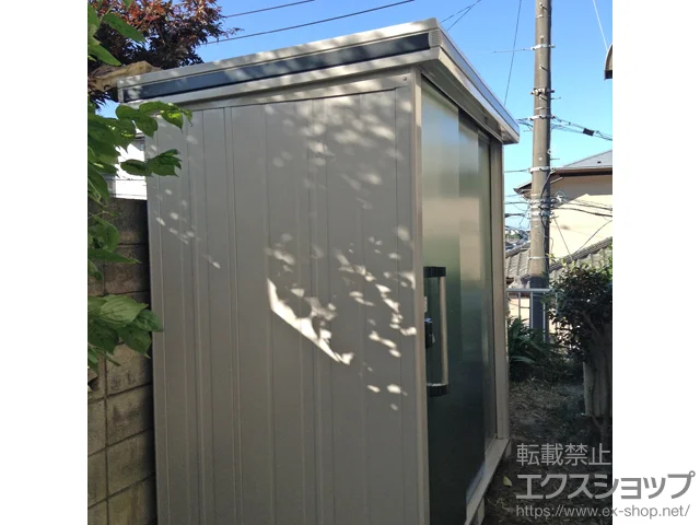 神奈川県松戸市のヨドコウの物置・収納・屋外倉庫 エルモ 一般型(LMD-2211) 施工例