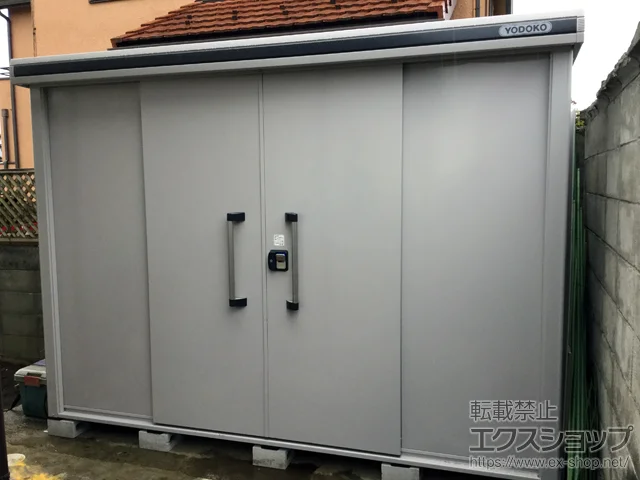茨城県小松島市のヨドコウの物置・収納・屋外倉庫 エルモ 一般型（LMD-2911-CB） 施工例