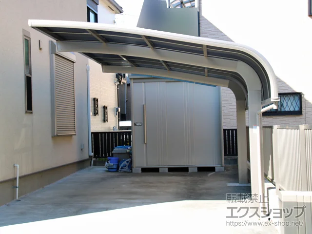 東京都江戸川区のLIXIL リクシル(トステム)のカーポート テールポートシグマIII 積雪〜20cm対応 施工例