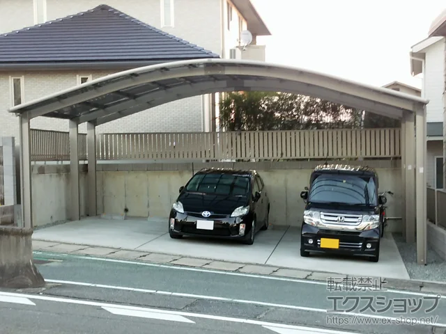奈良県三豊市のValue Selectのカーポート リベルポートシグマIII 3台用 積雪〜20cm対応 施工例