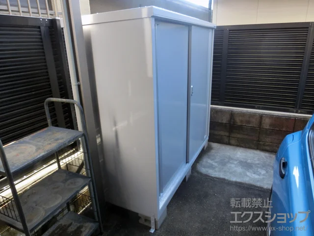 愛知県昭島市のイナバの物置・収納・屋外倉庫 シンプリー 一般型 (MJX-177D-FS) 施工例
