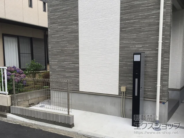 神奈川県浦安市のValue Selectのフェンス・柵 ハイグリッドフェンスUF8型 フリーポールタイプ 施工例