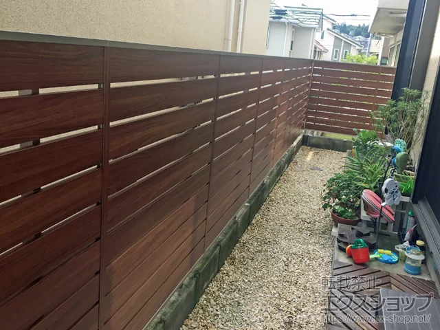 神奈川県豊田市のValue Selectのフェンス・柵 ジオーナフェンスYS型 フリーポールタイプ 施工例