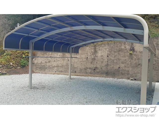 奈良県浜松市のValue Selectのカーポート レイナキャップツインポートグラン 積雪〜20cm対応 施工例