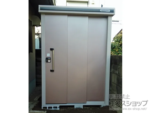 兵庫県大分市のタクボの物置・収納・屋外倉庫 エルモ 一般型 1520×1520×2120 LMD-1515-MR 施工例