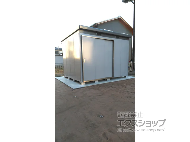 千葉県長崎市のサンキンの物置・収納・屋外倉庫 ナイソー 一般型 3040×2460×2270 SMK-75S 施工例