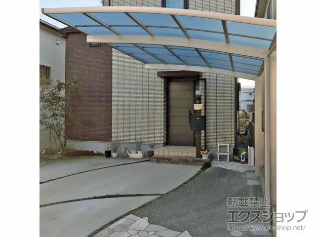 愛知県香取市のLIXIL リクシル（トステム）のカーポート レイナポートグラン　積雪〜20cm対応 施工例