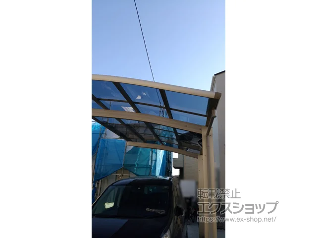 東京都太田市のLIXIL リクシル（トステム）のカーポート レイナポートグラン　積雪〜20cm対応 施工例