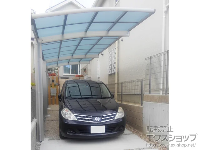 愛知県富士宮市のValue Selectのカーポート レイナポートグラン 延長　積雪〜20cm対応 施工例