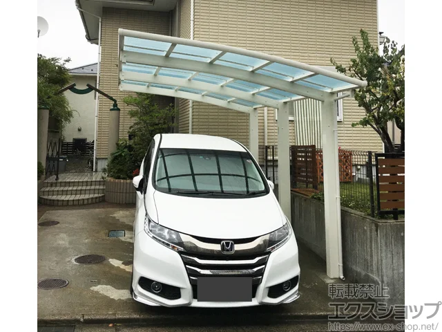 宮城県横浜市のYKKAPのカーポート レイナポートグラン50 積雪〜50cm対応 施工例