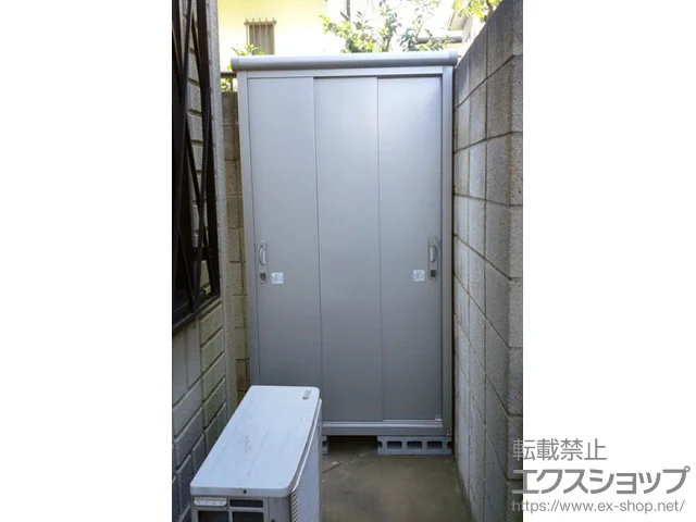 神奈川県八幡市のサンキンの物置・収納・屋外倉庫 エスモ 一般型(ESE-1005A-SS) 施工例