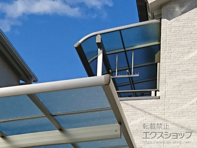大阪府京都市ののバルコニー・ベランダ屋根、カーポート レイナポートグラン　積雪〜20cm対応 施工例