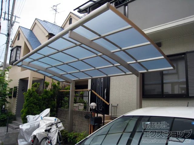 大阪府明石市ののバルコニー・ベランダ屋根、カーポート レイナポートグラン　積雪〜20cm対応 施工例