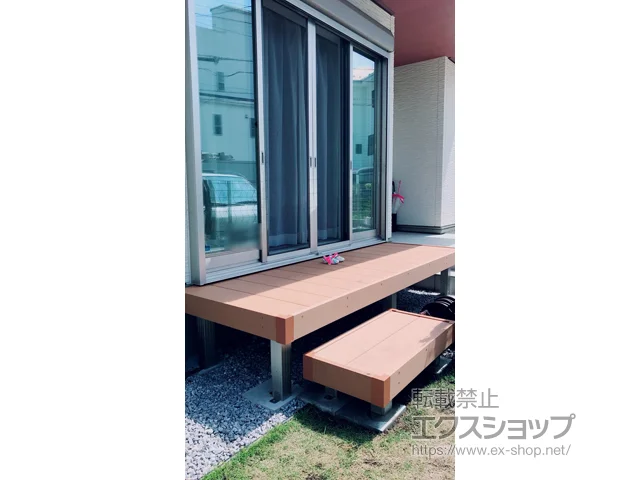 神奈川県羽咋市ののフェンス・柵、ウッドデッキ リウッドデッキ 200 施工例