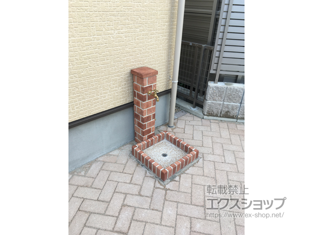 愛知県名古屋市のユニソン Unison 立水栓 ガーデンシンク施工例 ネオキャスティ 1