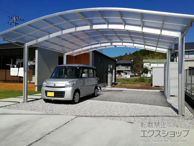高知県名古屋市のLIXIL リクシル（トステム）のカーポート レイナツインポートグラン　積雪〜20cm対応 施工例