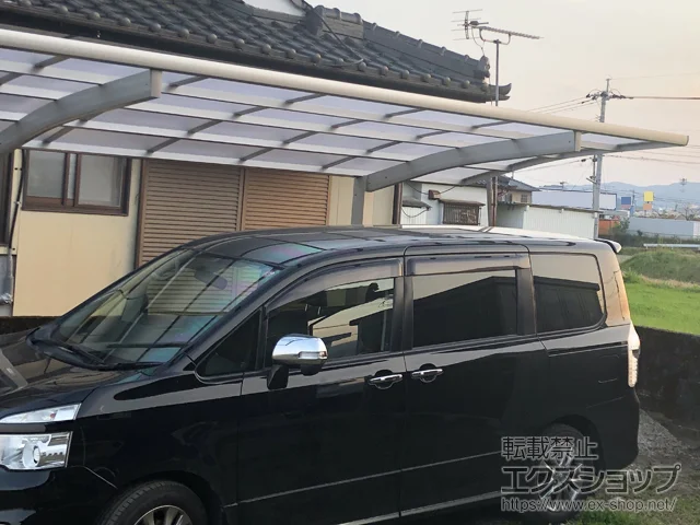宮崎県富士市のYKKAPのカーポート レイナポートグラン　積雪〜20cm対応 施工例